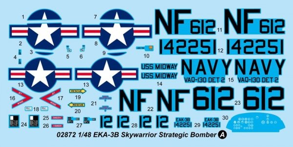 Trumpeter 02872 EKA-3B Skywarrior