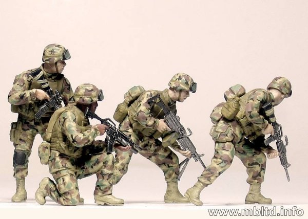 Master Box 3575 Iraq kit 1 (US Troops) (1:35)
