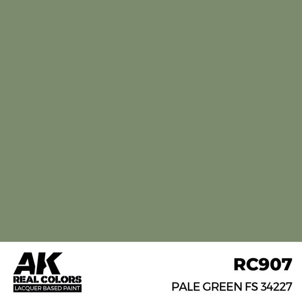 AK Interactive RC907 Pale Green FS 34227 17 ml