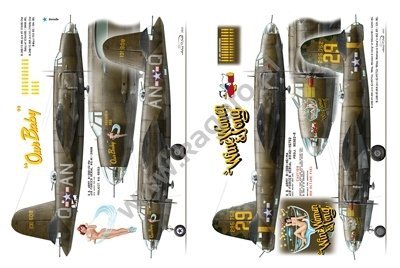 Kagero 19004 Martin B-26 Marauder &amp; Douglas A-26 Invader in Combat over Europe EN/PL