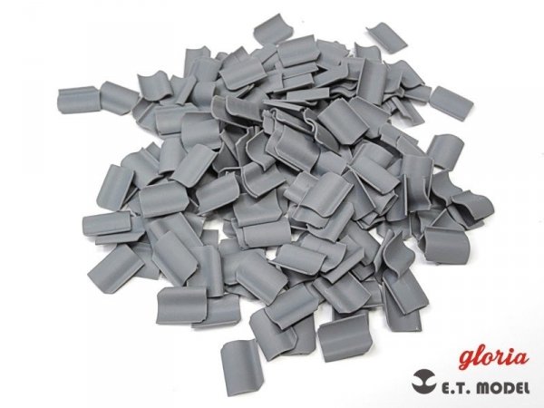 E.T. Model P35-205 WWII Roof Tiles Pantile Type 1/35 ( dachówki )