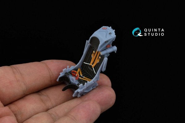 Quinta Studio QR+32037 K-36DM (initial release) ejection seat (for Su-17M3/M4/UM3/22, Su-24, MiG-29 9-12 Early aircraft) (All kits) 1/32