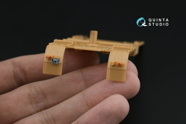 Quinta Studio QD72151 BM-30 Smerch 3D-Printed coloured Interior on decal paper (Hobby Boss) 1/72