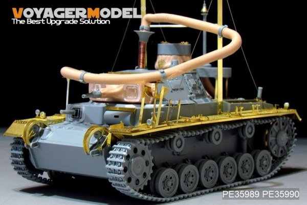 Voyager Model PE35990 WWII German Pz.KPfw.III Ausf. F-H Fenders For DRAGON 1/35