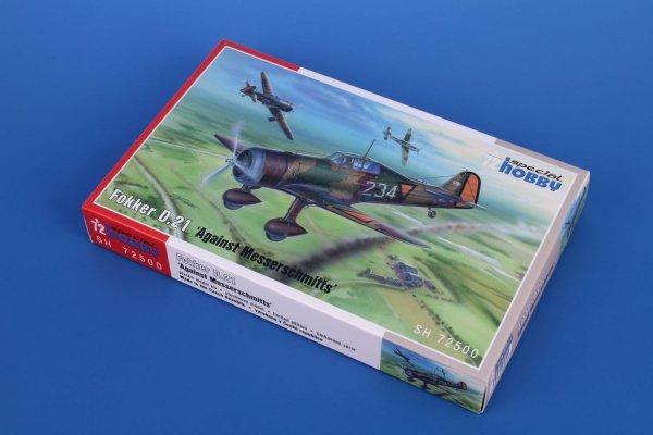 Special Hobby 72500 Fokker D.21 'Against Messerschmitts' 1/72