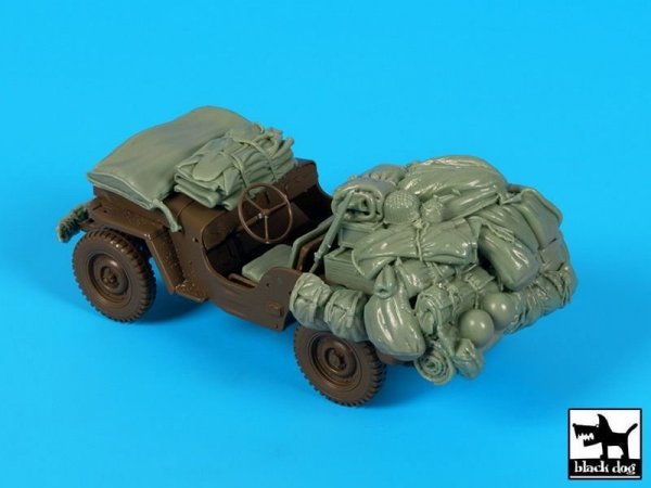 Black Dog T35221 US Jeep accessories set 1/35