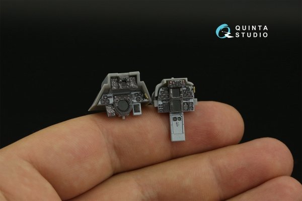 Quinta Studio QD48395 F-14A 3D-Printed &amp; coloured Interior on decal paper (Hobby Boss) 1/48