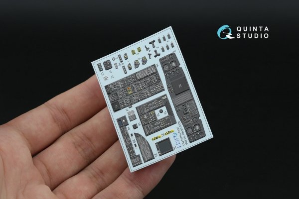 Quinta Studio QDS-35168 SН-60B Seahawk 3D-Printed &amp; coloured Interior on decal paper (Kitty Hawk) (Small version) 1/35