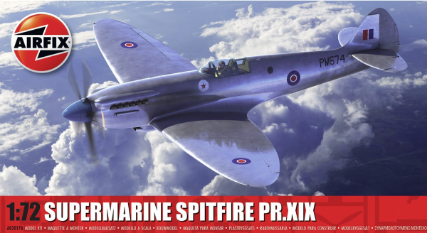Airfix 02017B Supermarine Spitfire PR.XIX 1/72