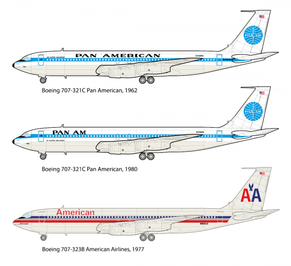 Roden 338 Boeing 707-321 1/144