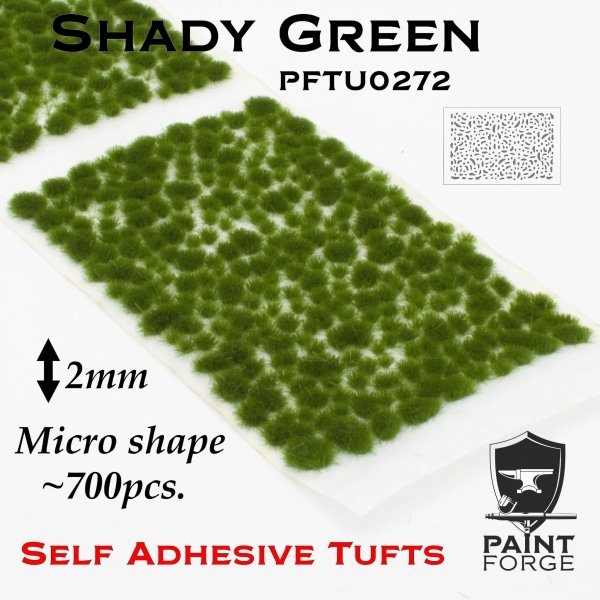 Paint Forge PFTU0272 Micro Shady Green 2 mm
