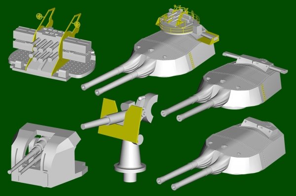 Trumpeter 05379 HMS Resolution 1/350