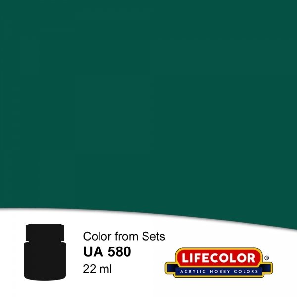 Lifecolor UA580 Acrylic Aircraft Colors PBY Blue FS34058 22ml