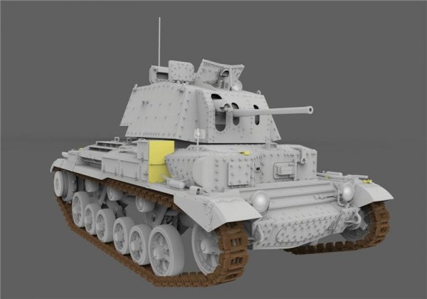 Gecko Models 35GM0005 KREUZER PZ.PKFW.MK.II,742(e),(A10) W/ INTERIOR (1:35)
