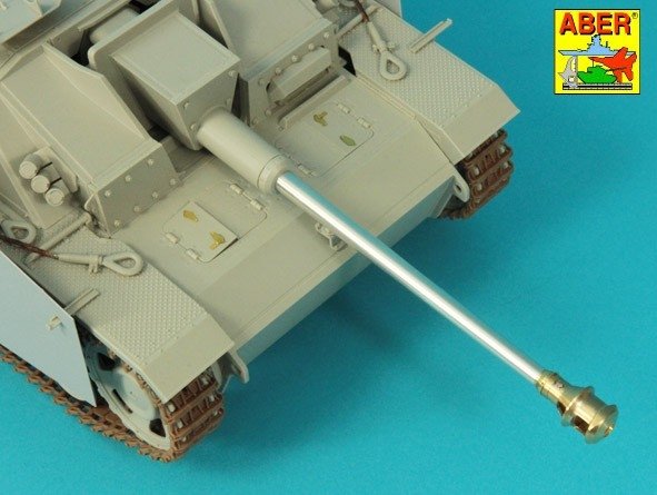 Aber 16l-32 Late muzzle brake for barrels in / późny hamulec do luf używanych w: PzKpfw. IV, Ausf. H: StuG. III, Ausf. G-Late, PaK 40 Middle 1/16