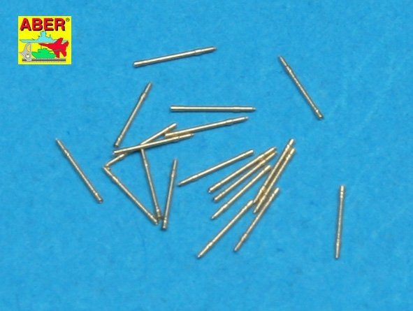 Aber 350L-17 Set of 20 pcs 20 mm L/65 barrels MG C/30 for German ships (1:350)