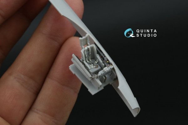 Quinta Studio QD72246 F-86A Sabre 3D-Printed &amp; coloured Interior on decal paper (ClearProp) 1/72