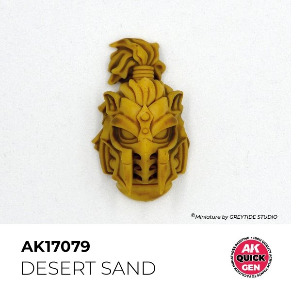 AK Interactive AK17079 DESERT SAND – QUICK GEN COLOR 18ml