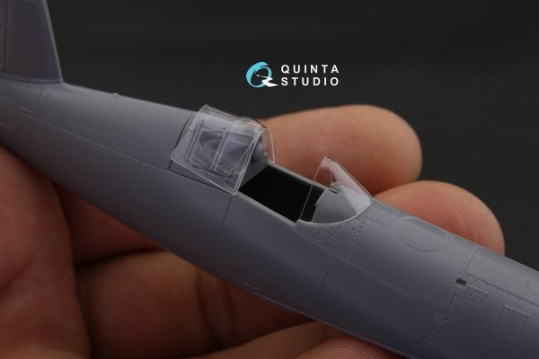 Quinta Studio QC72023 F4U-1 Corsair (Bird cage) vacuformed clear canopy (for Tamiya kit) 1/72