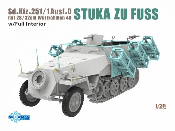 Snowman Model SP-8004 Stuka zu Fuss Sd.Kfz.251/1 Ausf.D 1/35