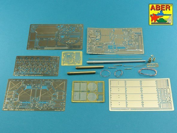 Aber 35K02T Pz.Kpfw. V Ausf.D and A (Sd.Kfz.171) Panther for Takom 1/35