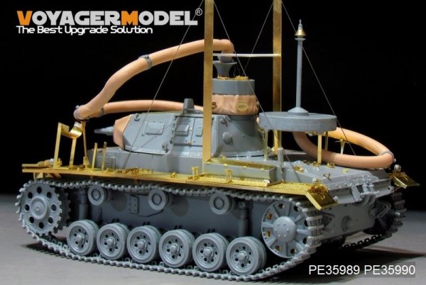 Voyager Model PE35989 WWII German Pz.KPfw.III (T)Ausf.F &quot;Operation Seelowe&quot; Basic For DRAGON 6877/6717 1/35