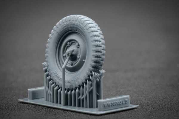 ScaleX WW 35003 Kubelwagen type 82 Ordinary wheel set (for Meng, Tamiya) 1/35