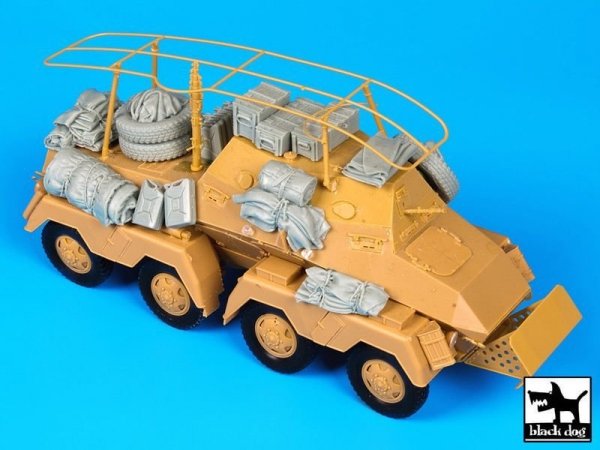 Black Dog T35104 Sd Kfz 263 accessories set 1/35