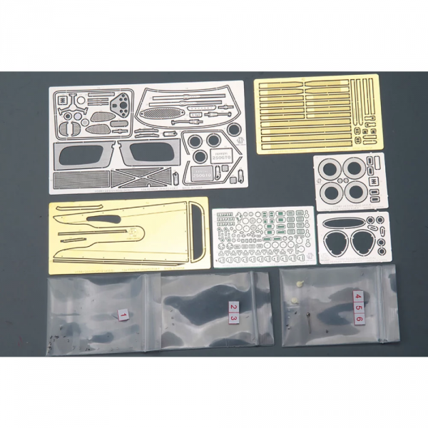 Hobby Design HD02-0435 Ferrari 250 GTO Detail-up Set ( for Fujimi kit 123370 ) 1/24