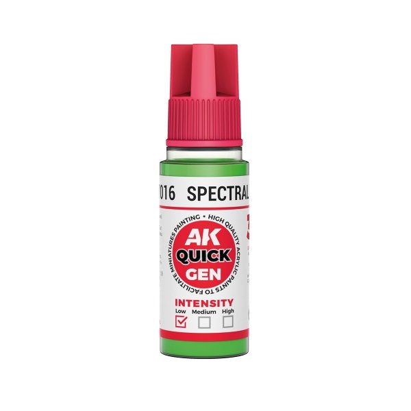 AK Interactive AK17016 SPECTRAL GREEN – QUICK GEN COLOR 18ml
