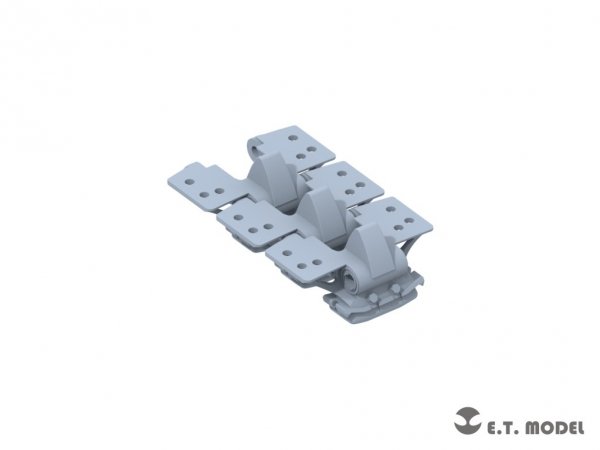 E.T. Model P35-405 WWII German Sd.kfz.251/Sd.kfz.11 Track links &amp; Sprockets Early 3d Printed 1/35