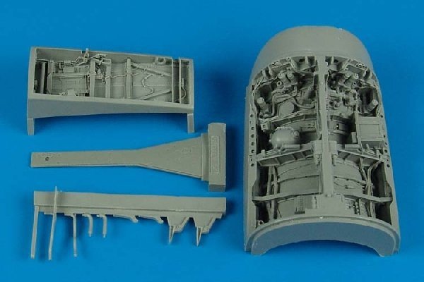 Aires 2129 F-16I Sufa wheel bay 1/32 Academy
