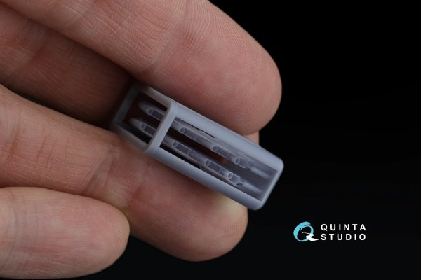 Quinta Studio QT48068 LaGG-3 series 66 Exhaust Pipes (Zvezda) 1/48