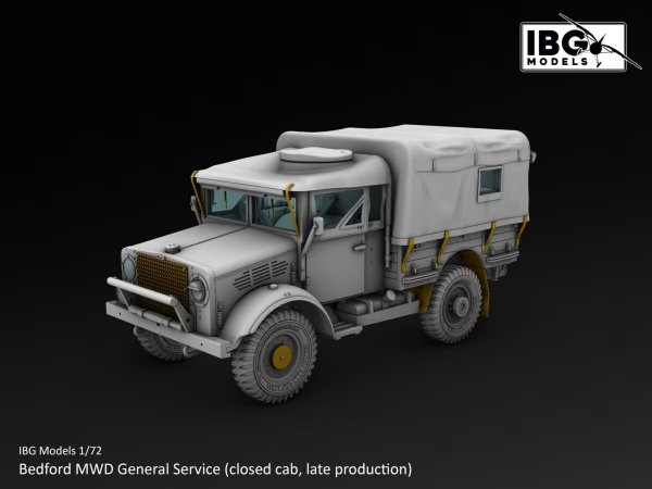 IBG 72161 Bedford MWD General Service (Closed Cab, Late production) 1/72