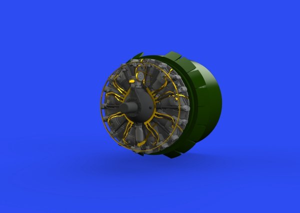 Eduard 6481021 B-17F engines EDUARD 1/48