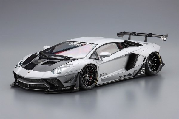 Aoshima 05993 LB Works Lamborghini Aventador Limited Edition 1/24