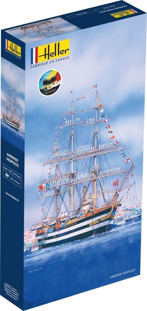 Heller 58807 Amerigo Vespucci - Starter Kit 1/150