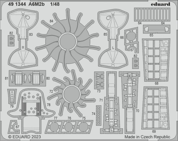 Eduard BIG49371 A6M2b ACADEMY 1/48