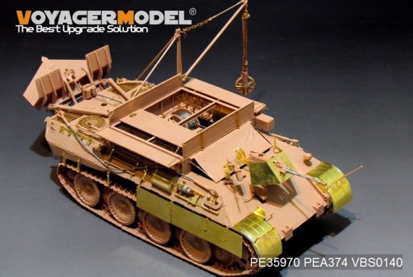 Voyager Model PE35970 WWII German Bergepanther Ausf.A (Late type,Panther G tool holders) Basic For MENG SS-015 1/35