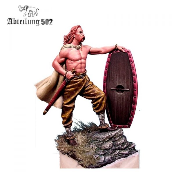 502 Abteilung ABT1017 CELTIC WARRIOR 3RD CENTURY B.C. 54MM RESIN.