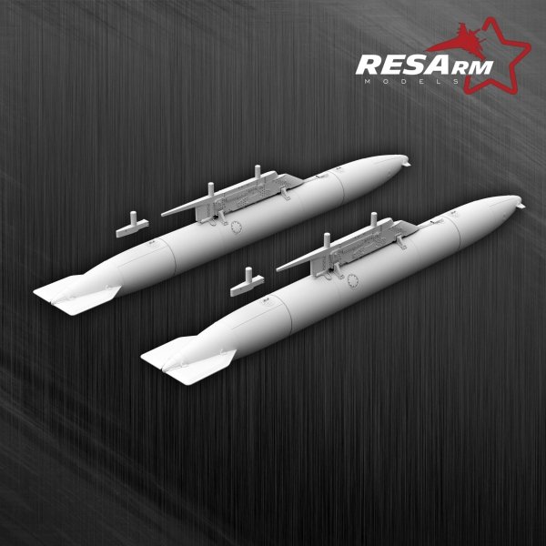 RESARM 48-06029 MIG-29 1150 L fuel tanks (3D resin printing) 1/48