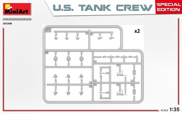 MiniArt 35391 U.S. TANK CREW. SPECIAL EDITION 1/35