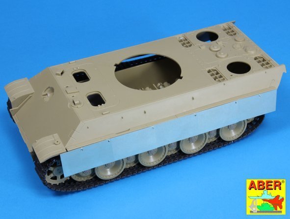 Aber 25011 Side skirts for Panther G/Jagdpanther (1:25)