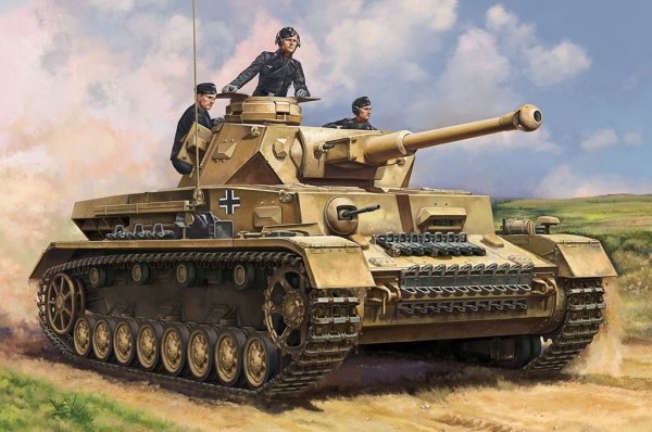 Hobby Boss 84840 German Pzkpfw IV Ausf.F2 Medium Tank 1/48