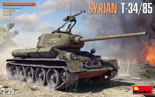 MiniArt 37075 SYRIAN T-34/85 1/35