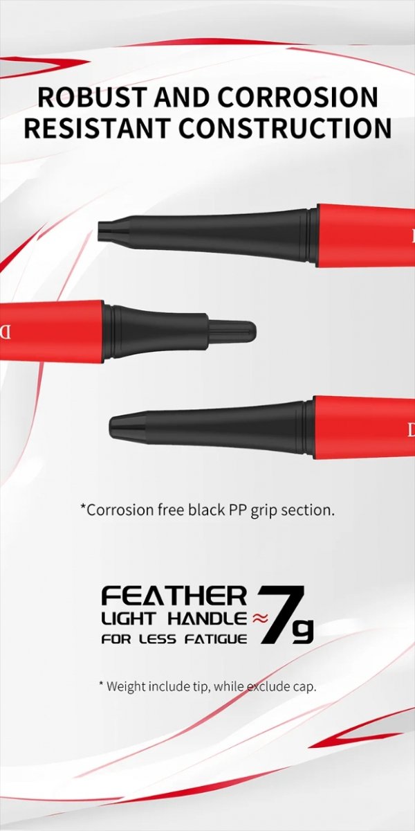 DSPIAE PT-FB Phoenix Plume Interchangeable Fine Detailing Brush Handle / Phoenix Plume Wymienny uchwyt pędzla do precyzyjnych detali