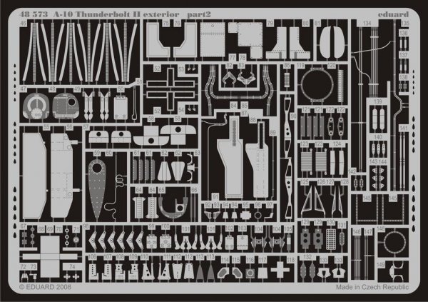 Eduard 48573 A-10 exterior 1/48  (HOBBY BOSS)