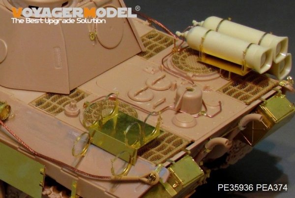 Voyager Model PE35936 WWII German Panther D w/&quot;Stadtgas&quot; Fuel Tanks Basic For MENG TS-038 1/35