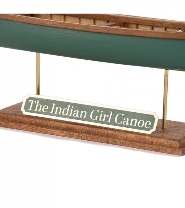ARTESANIA LATINA 19000 Indian Girl Canoe 1/16