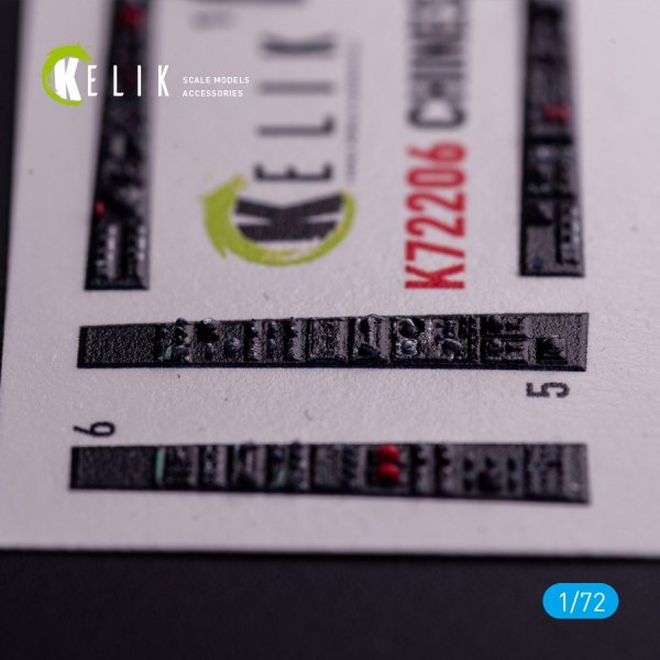 Kelik K72206 Z-10 Chinese - interior 3D decals for HobbyBoss kit (1/72)